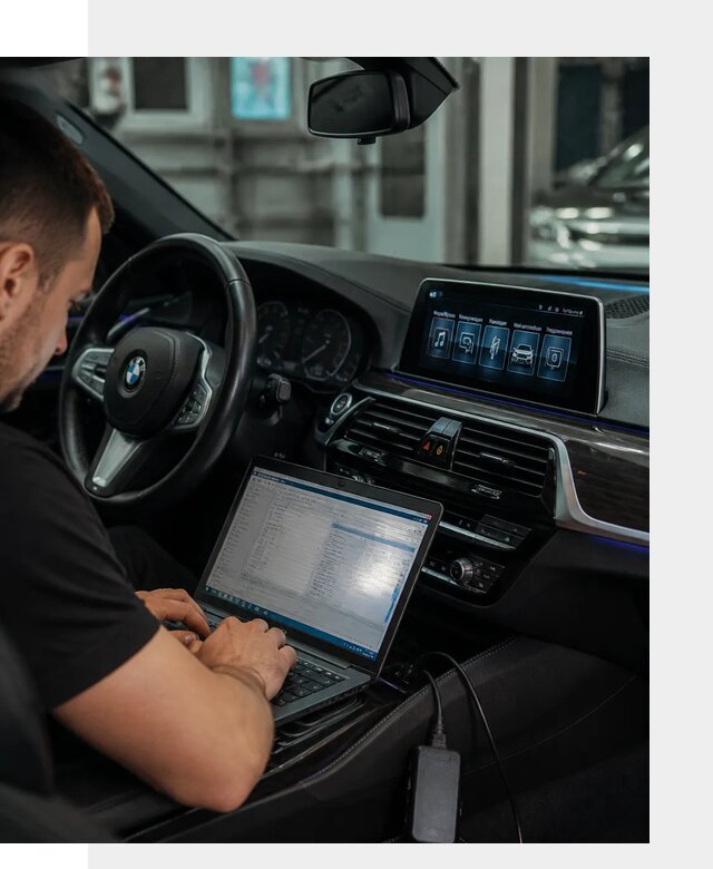 Русификация мультимедиа BMW для авто под ключ в Крымске