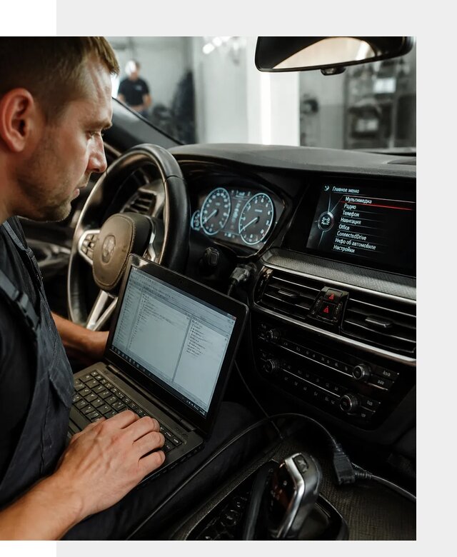 Русификация приборной панели BMW для авто в Крымске от компании