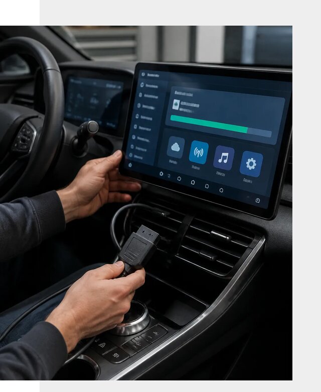 Установка приложений BYD для автомобиля под ключ в Крымске