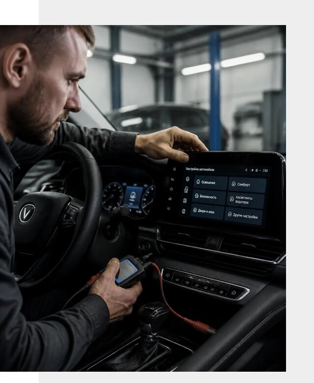 Русификация Changan CS55 и мультимедиа под ключ в Крымске