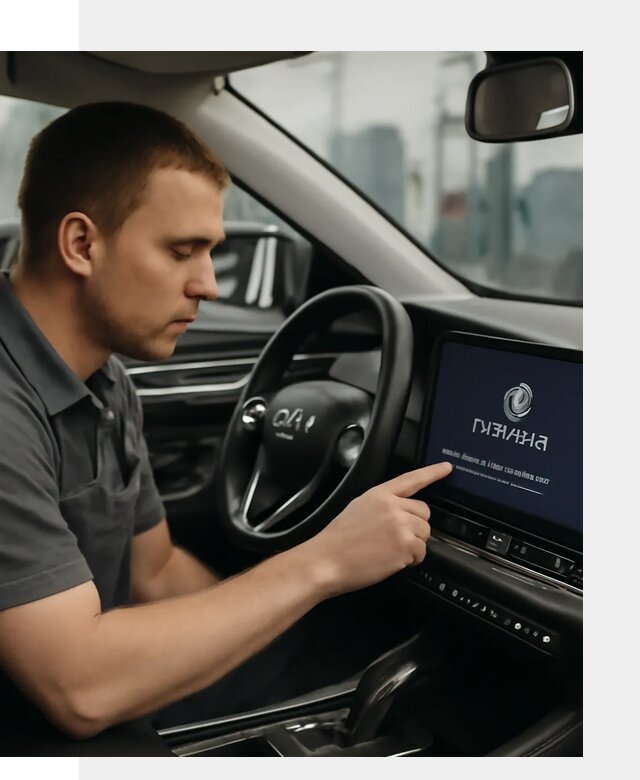 Установка приложений Changan и сервисов в авто в Крымске