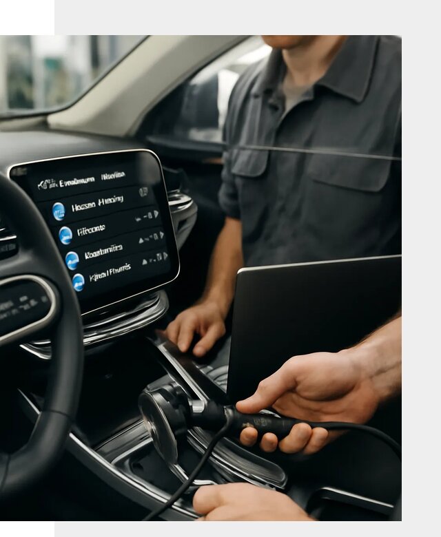 Установка приложений Geely для мультимедиа автомобиля в Крымске
