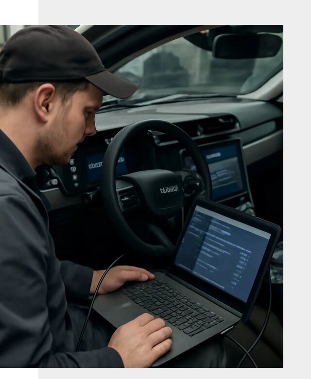 Профессиональная русификация автомобилей Lynk Co в Крымске
