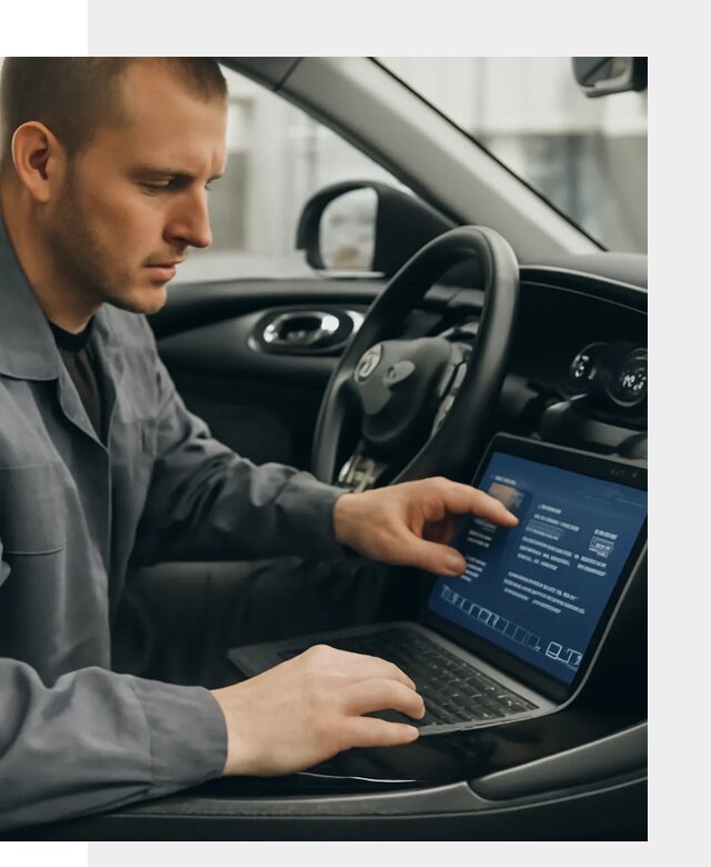 Русификация приборной панели автомобиля Lynk Co в Крымске