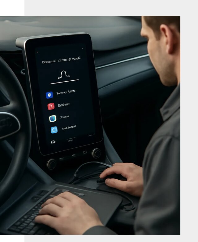 Установка приложений Lynk Co на автомобиль в Крымске