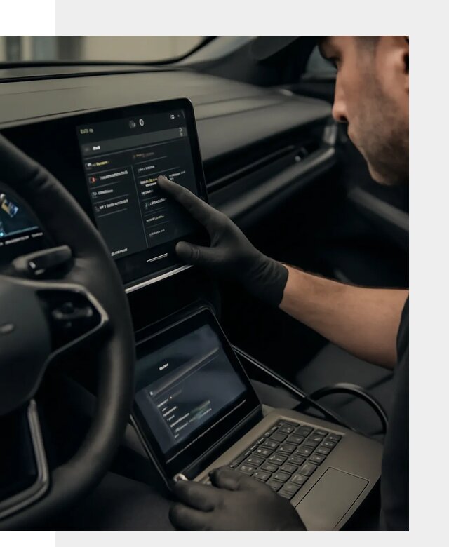 Русификация приборной панели Rising автомобиля в Крымске