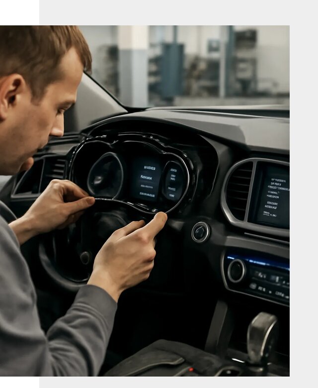 Русификация приборной панели автомобилей Hyundai в Крымске