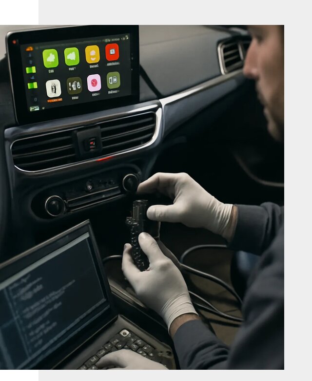 Активация Apple CarPlay в Крымске для штатной мультимедиа