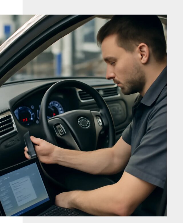 Русификация приборной панели Nissan для авто в Крымске